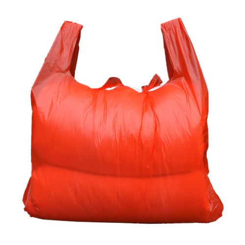 大号塑料袋超大红色加厚背心服装打包包袋马甲礼品袋
